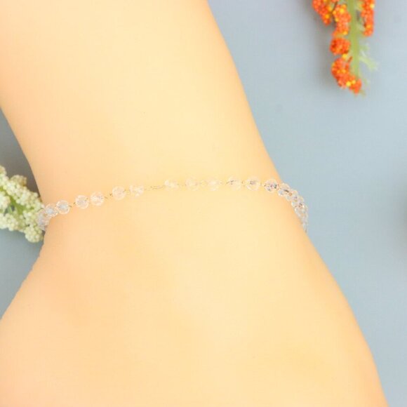 "Handmade Anklet – A Stylish Choice for Women, Thoughtful Gift Idea, EVCH1478 - Picture 1 of 10